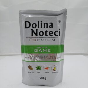 DOLINA NOTECI PREMIUM DOG 500G DZICZYZNA