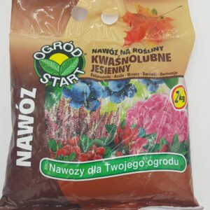 OGRÓD START NAWÓZ NA ROŚLINY KWAŚNOLUBNE JESIENNY 2KG