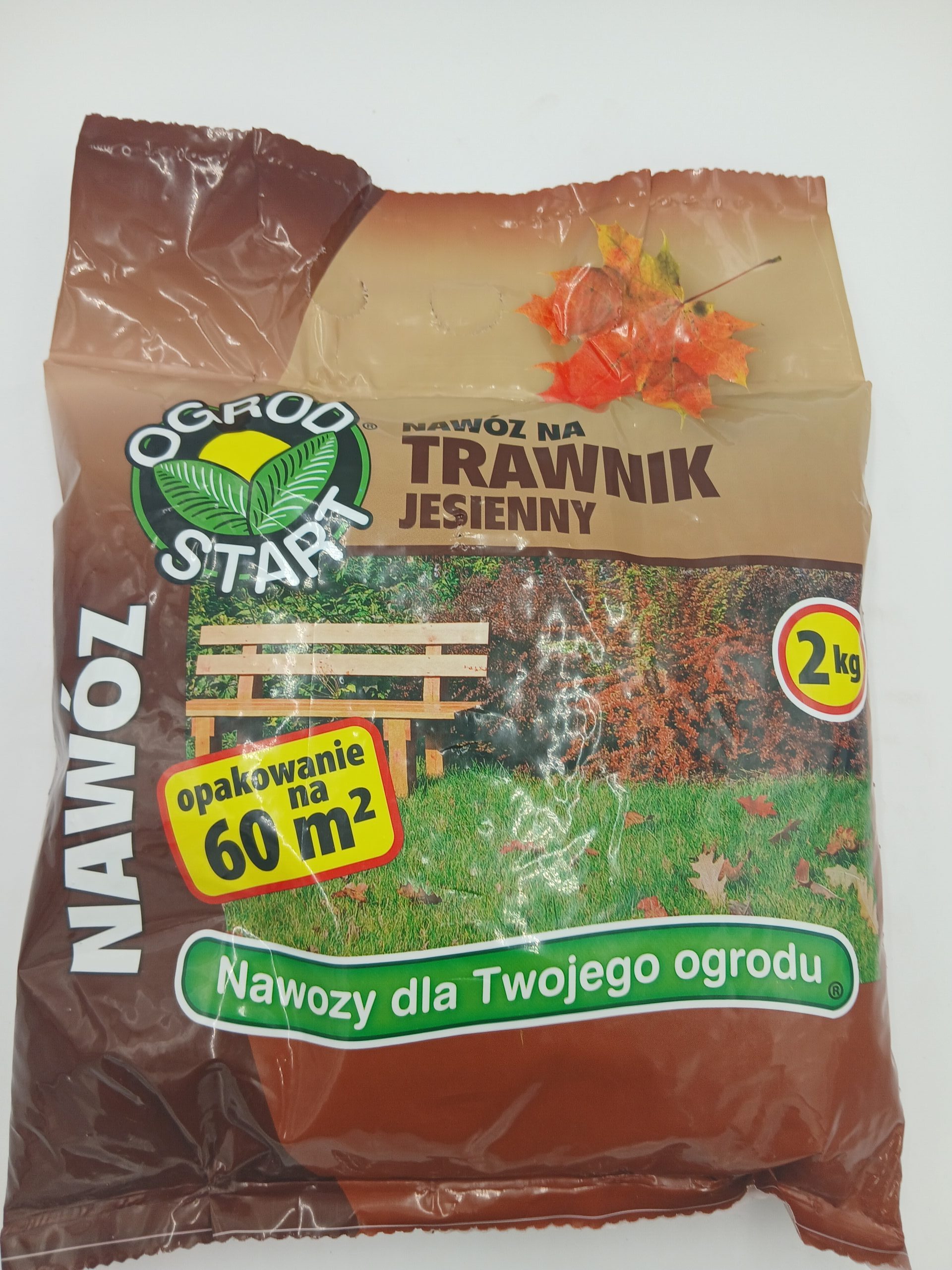 OGRÓD START NAWOZ NA TRAWNIK JESIENNY 2KG